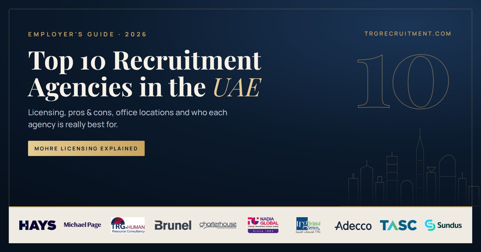 Top 10 Recruitment Agencies in UAE 2026, The Complete Guide for Employers